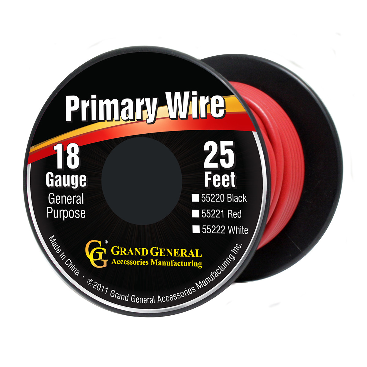 25 Feet Primary Wire Roll with Spool