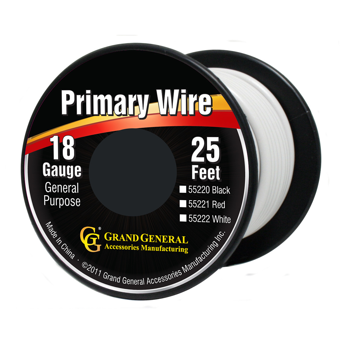 25 Feet Primary Wire Roll with Spool