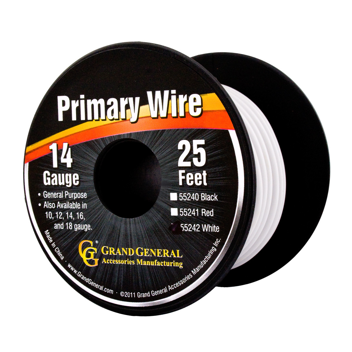 25 Feet Primary Wire Roll with Spool