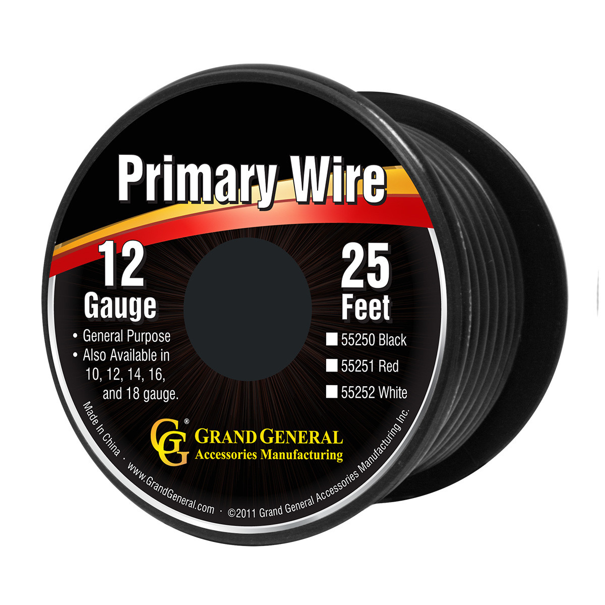 25 Feet Primary Wire Roll with Spool
