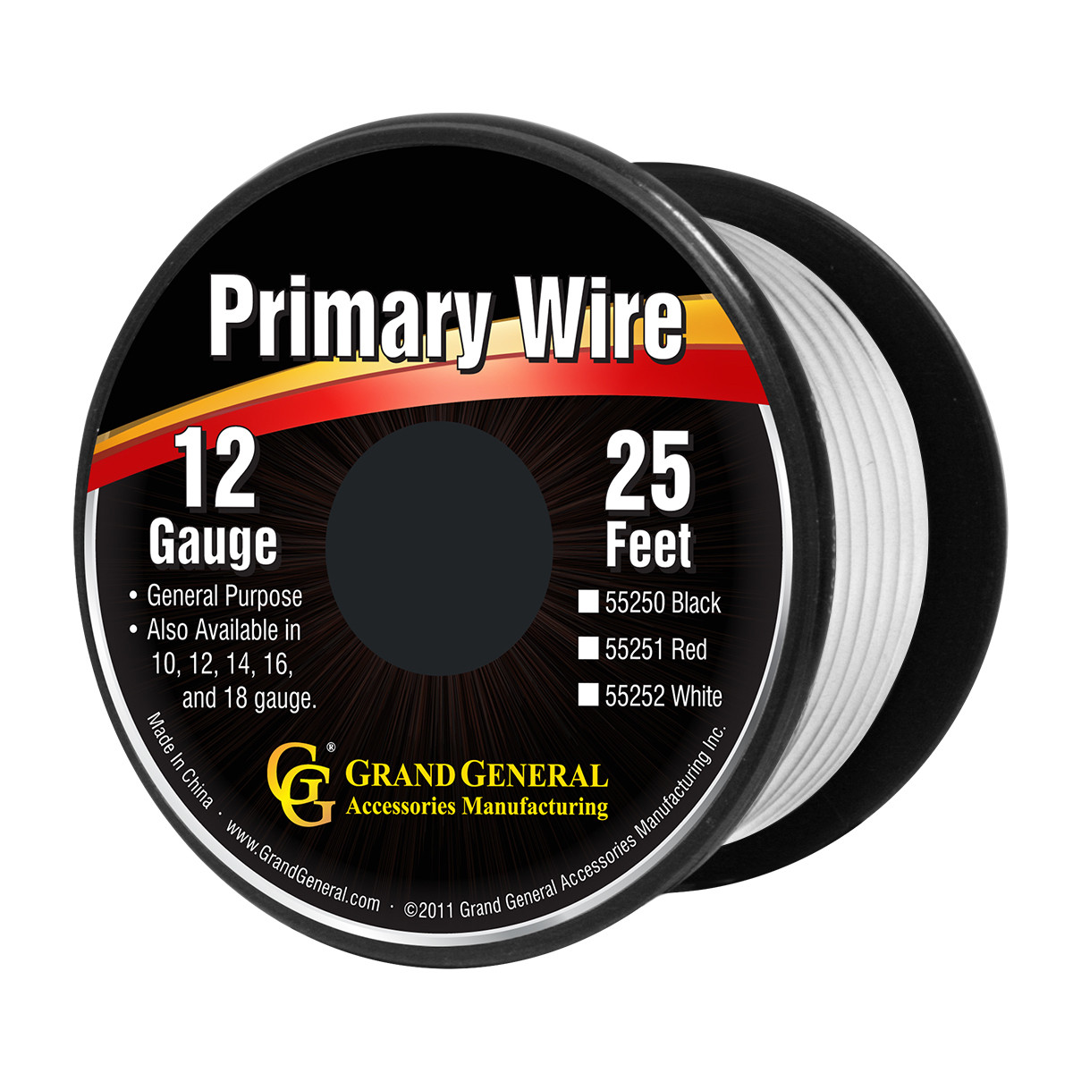 25 Feet Primary Wire Roll with Spool