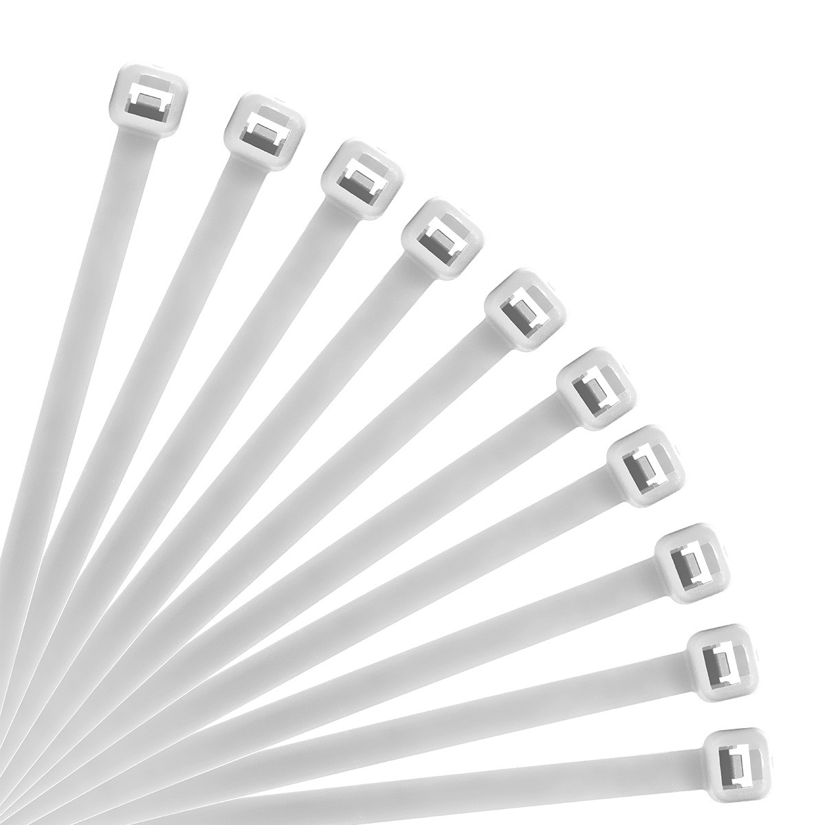 8" Nylon Cable Zip Ties