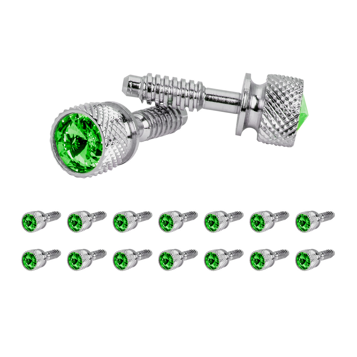 Dash Screw w/ Crystal - Coarse Thread