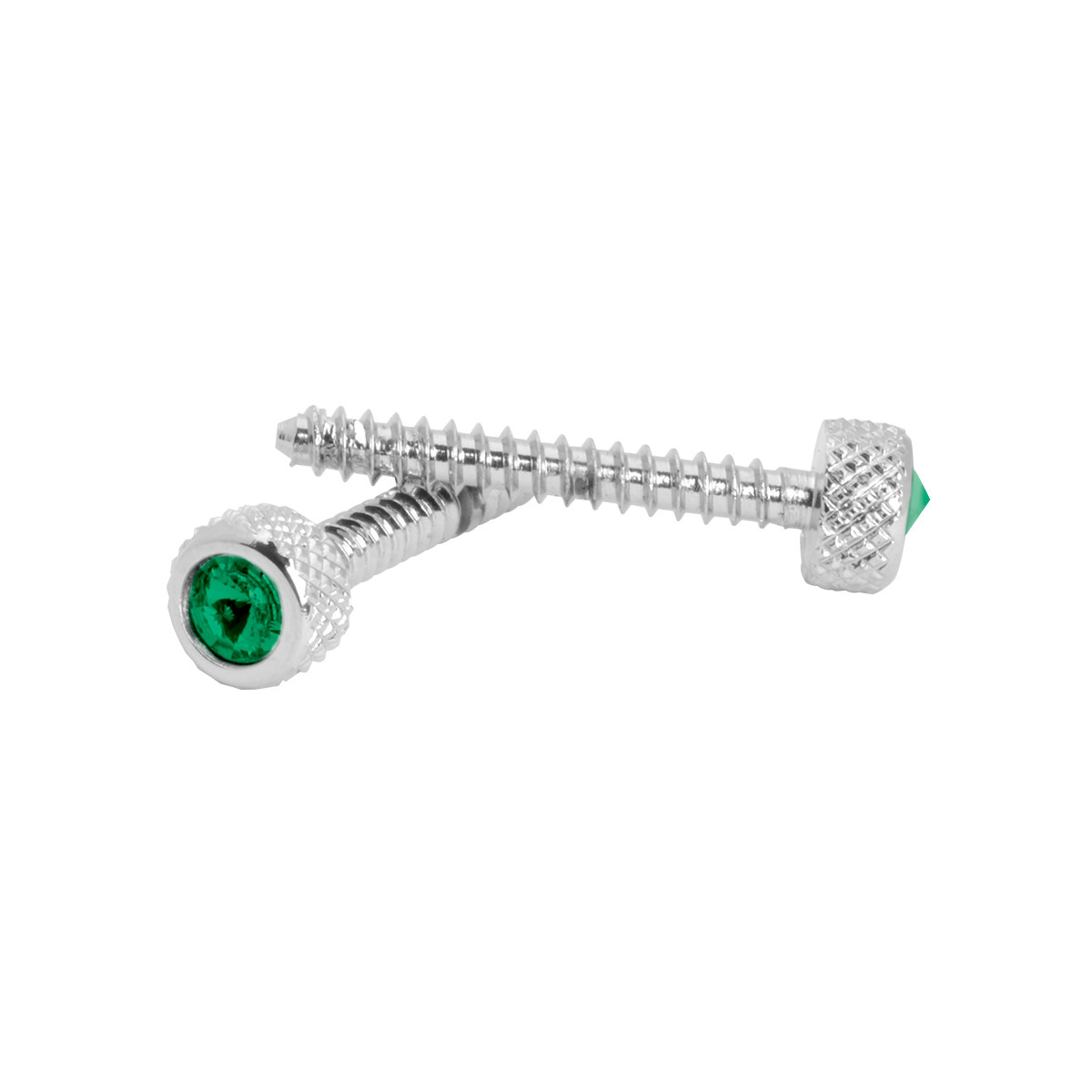 Small Dash Screw with Color Crystal