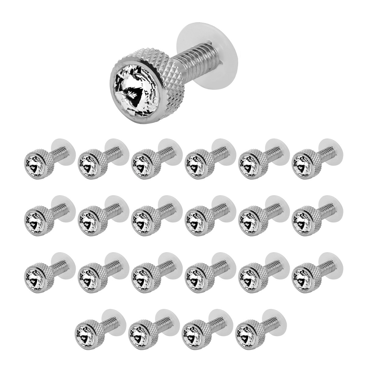 Dash Screw w/ Crystal - Fine Thread