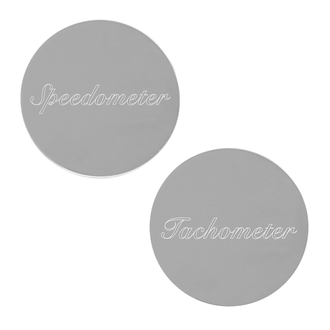 Gauge Emblem Set Speedometer & Tachometer