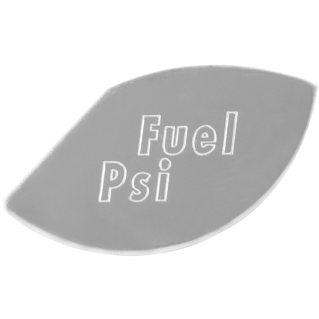 Gauge Emblem 1/3 Moon Shape Script A-F