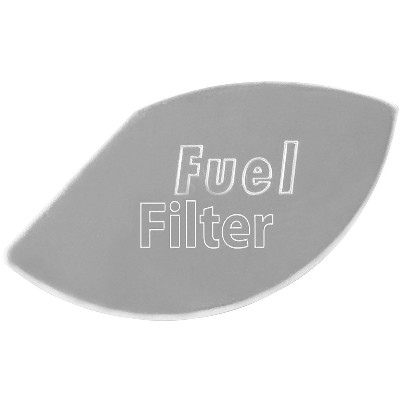 Gauge Emblem 1/3 Moon Shape Script A-F