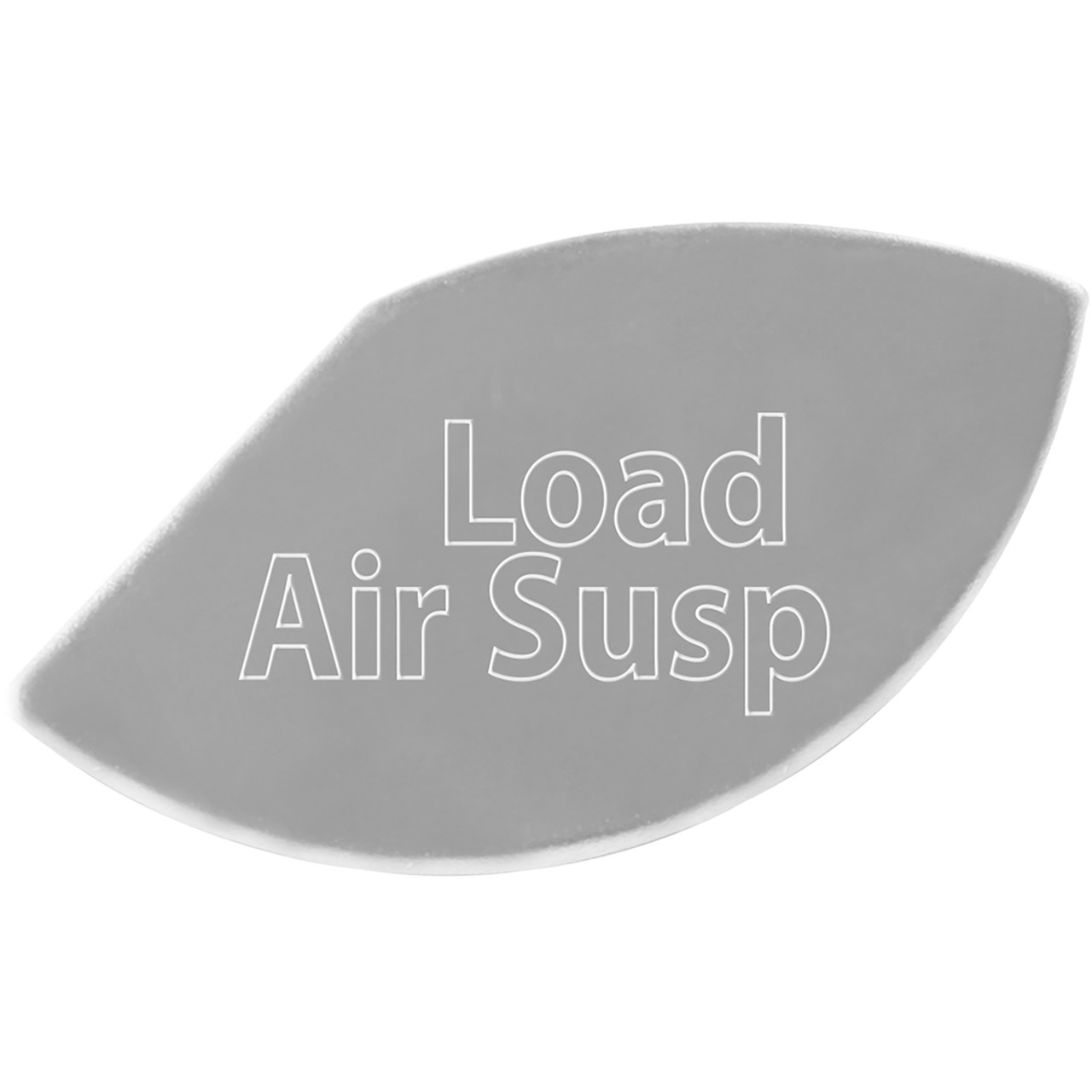 Gauge Emblem 1/3 Moon Shape Script L-P