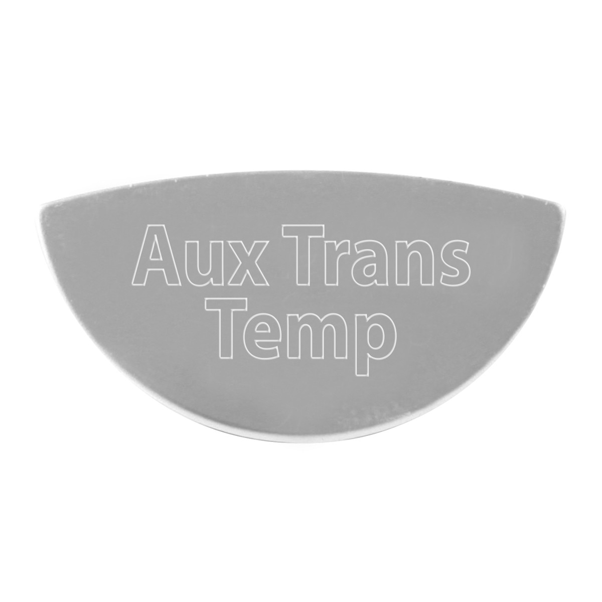 Gauge Emblem 1/2 Moon Shape Script A-E