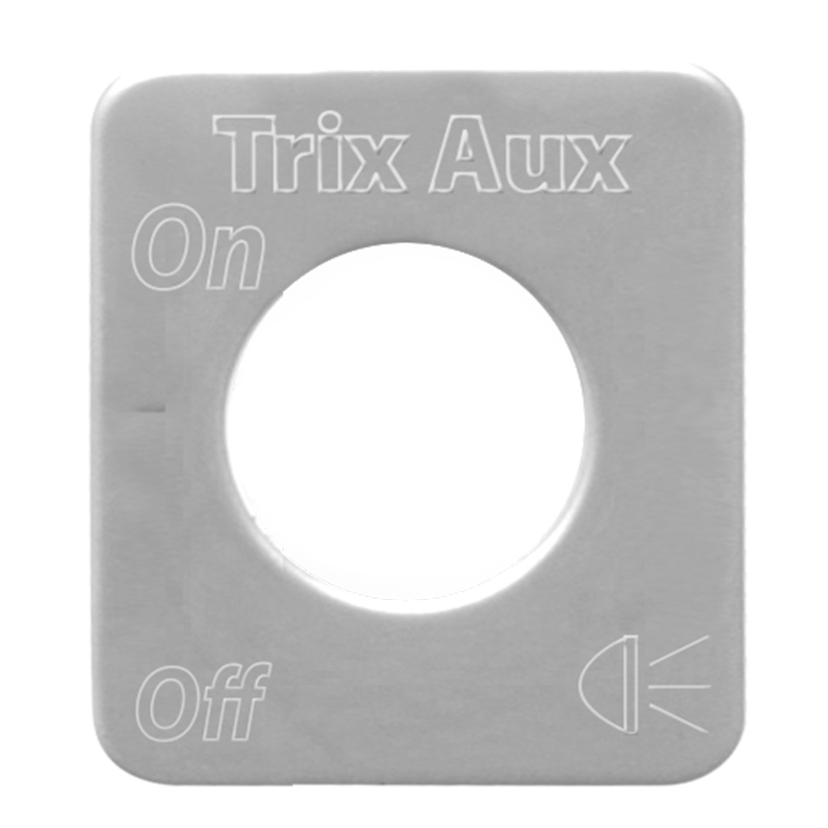 Small Switch Plate Script T