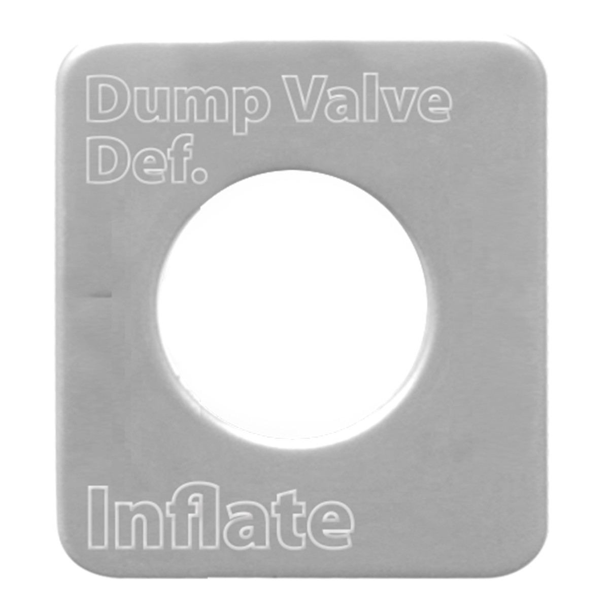 Small Switch Plate Script D-E