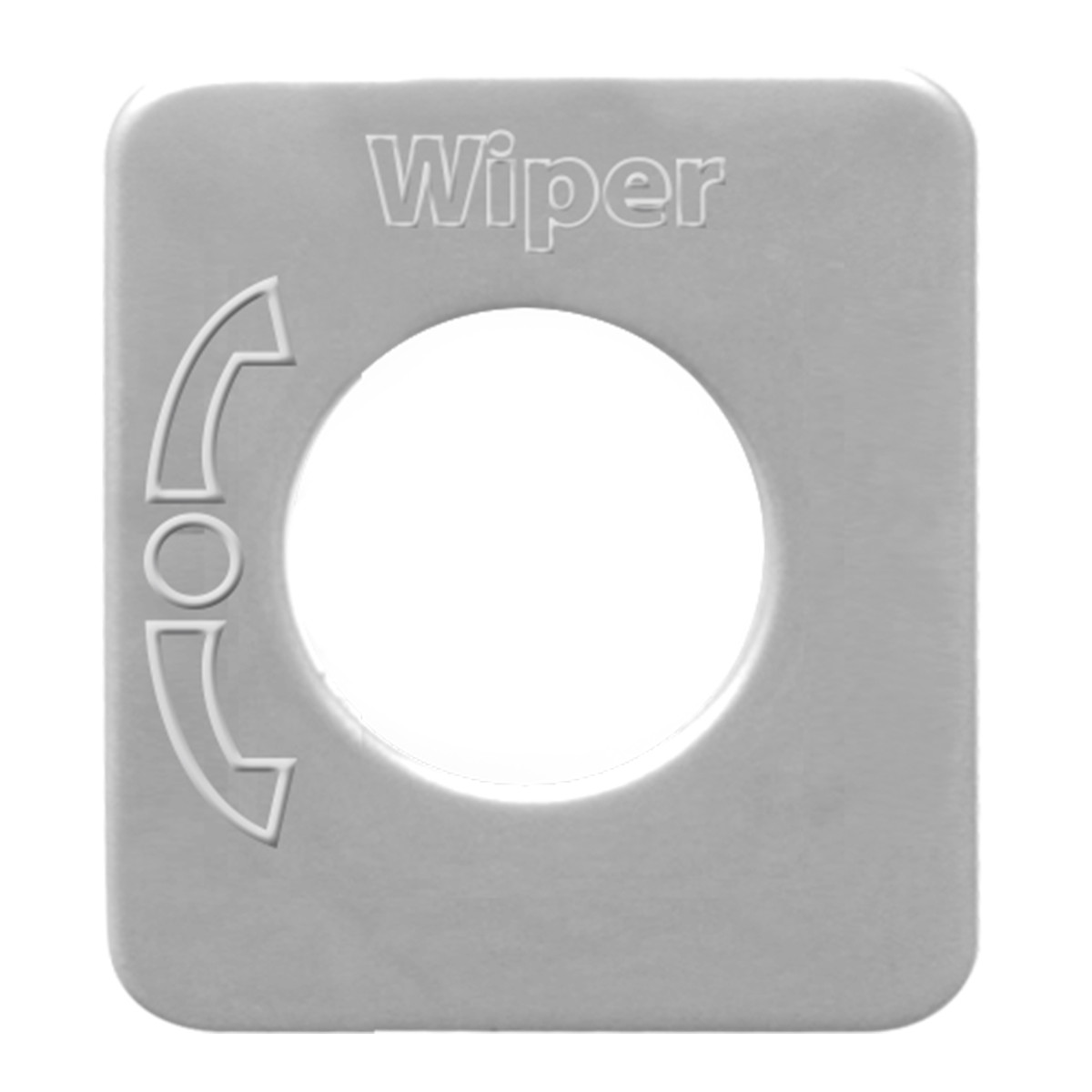 Small Switch Plate Script W