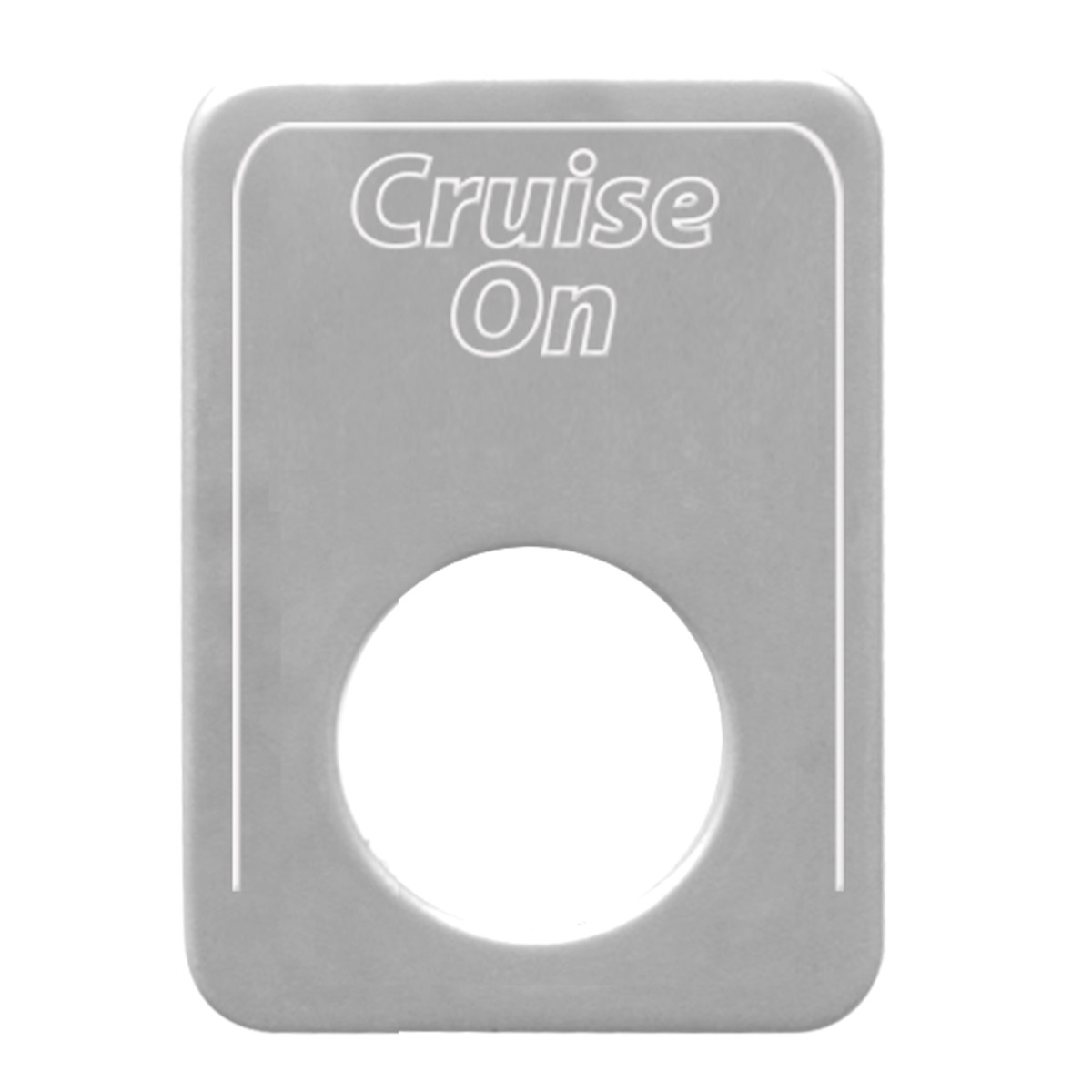 Medium Switch Plate Script C-H