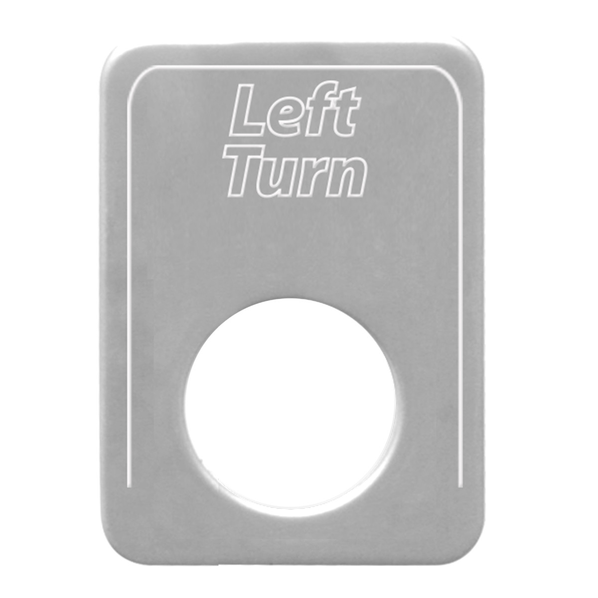 Medium Switch Plate Script L-P