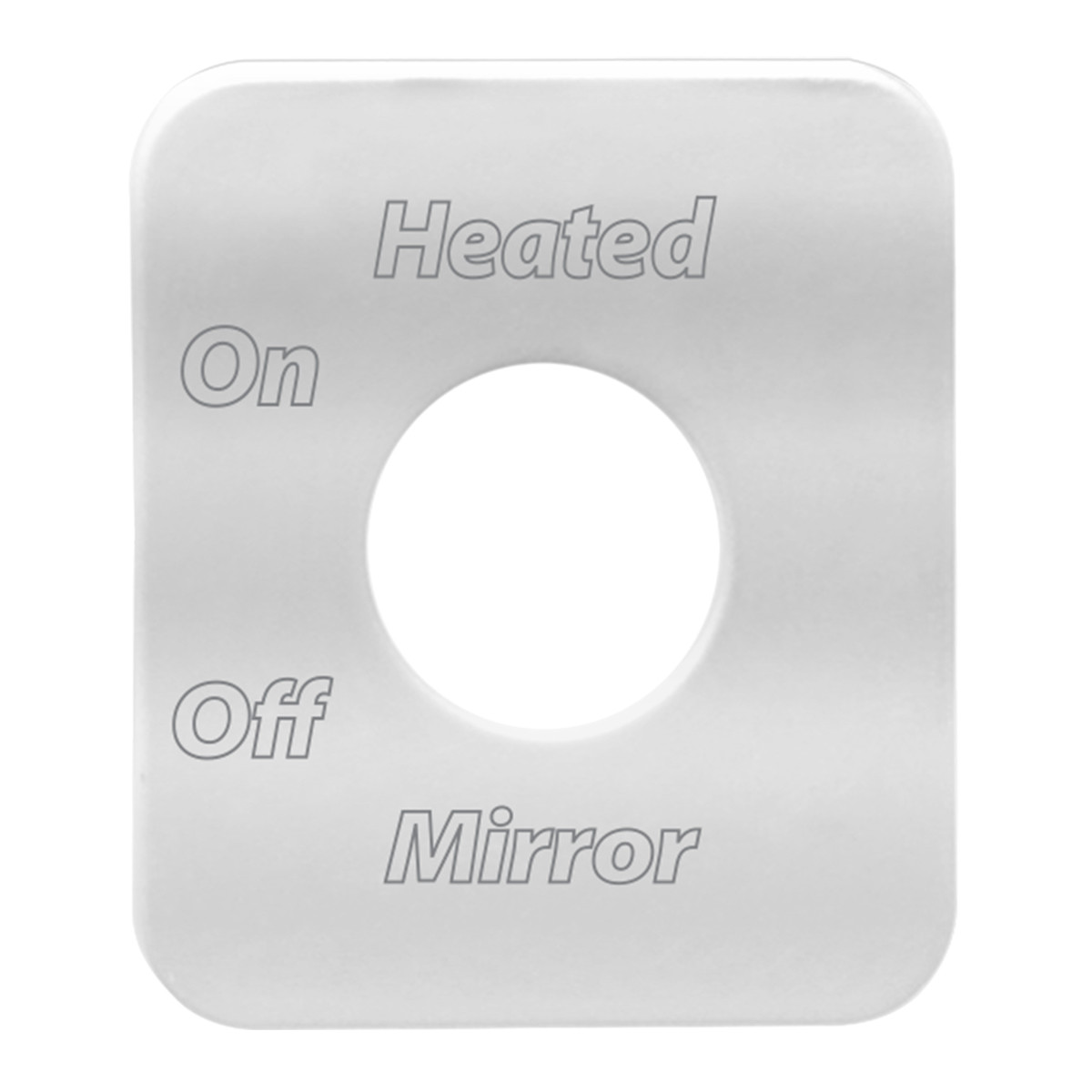 Switch Plate Script H