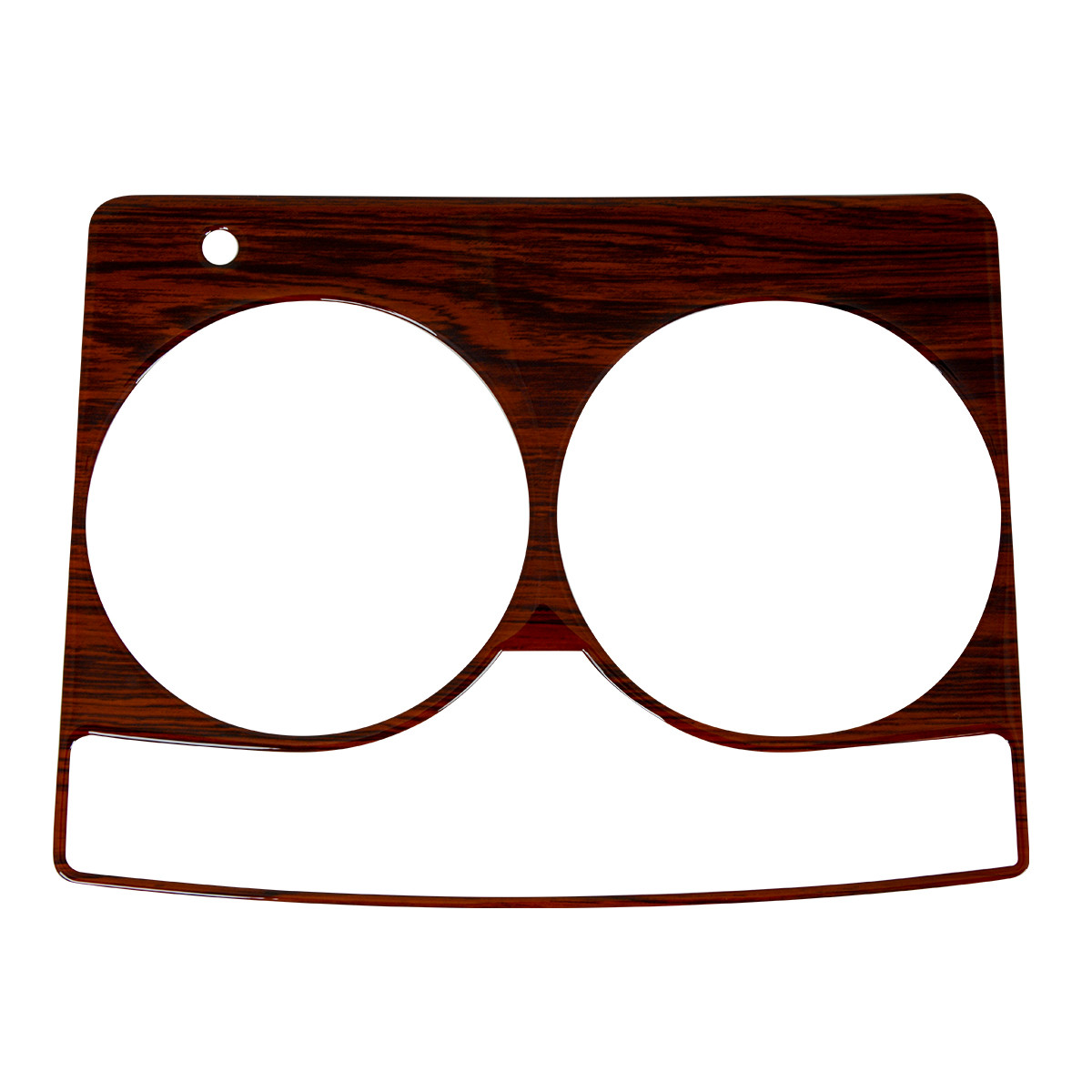 Wood Pattern Speedometer Gauge Trim