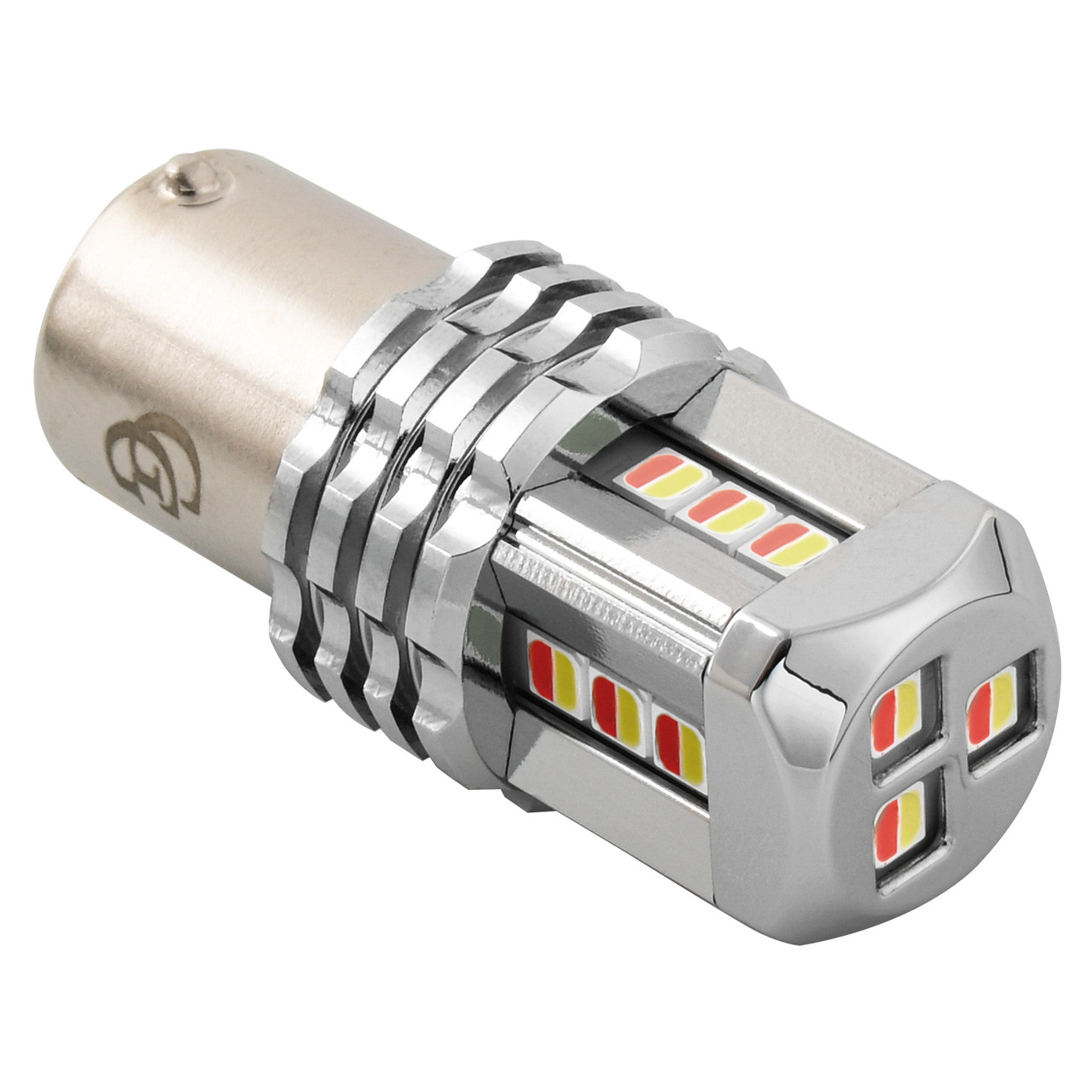 1157 Dual Color LED Bulb - Amber Primary - Thumbnail 3