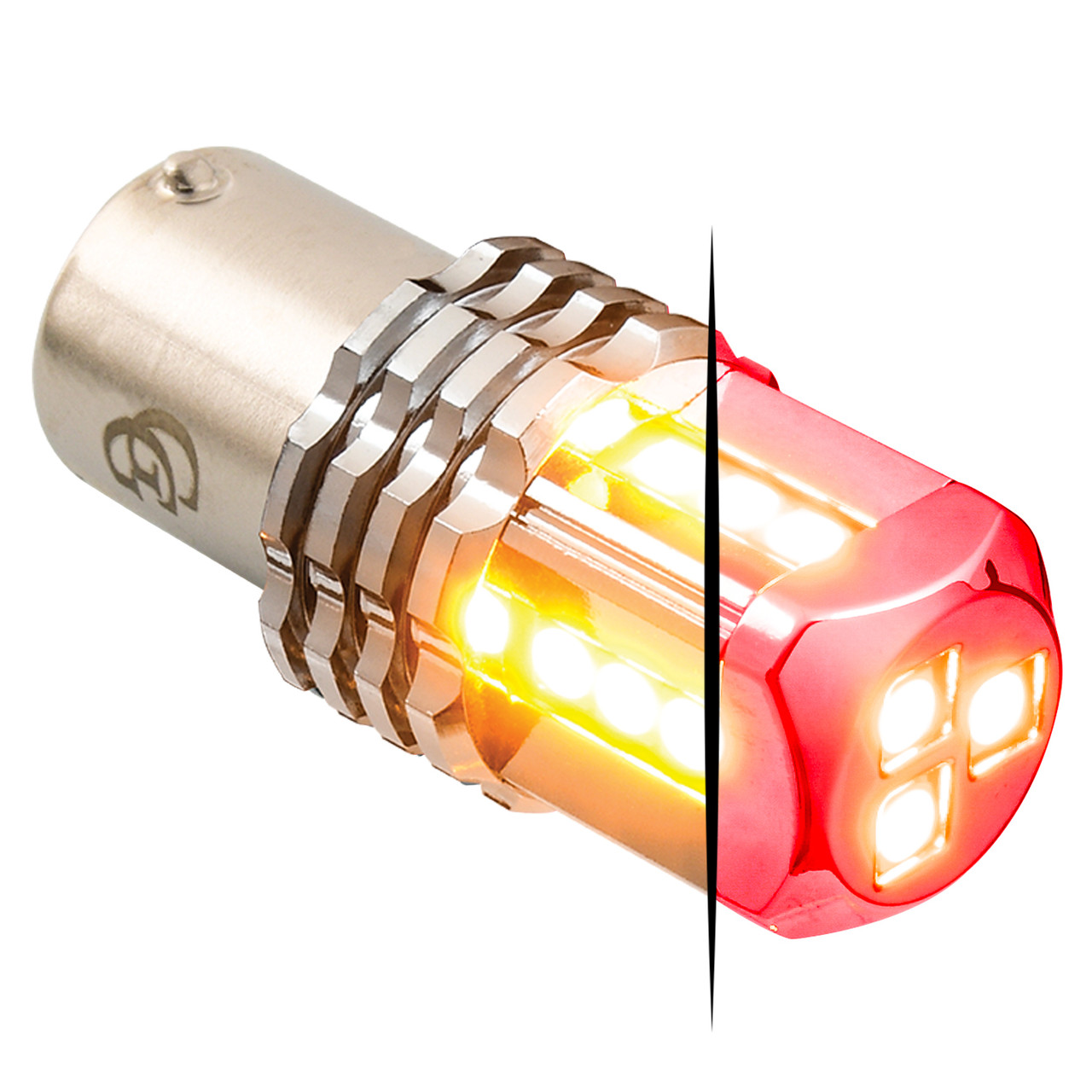 1157 Dual Color LED Bulb - Red Primary