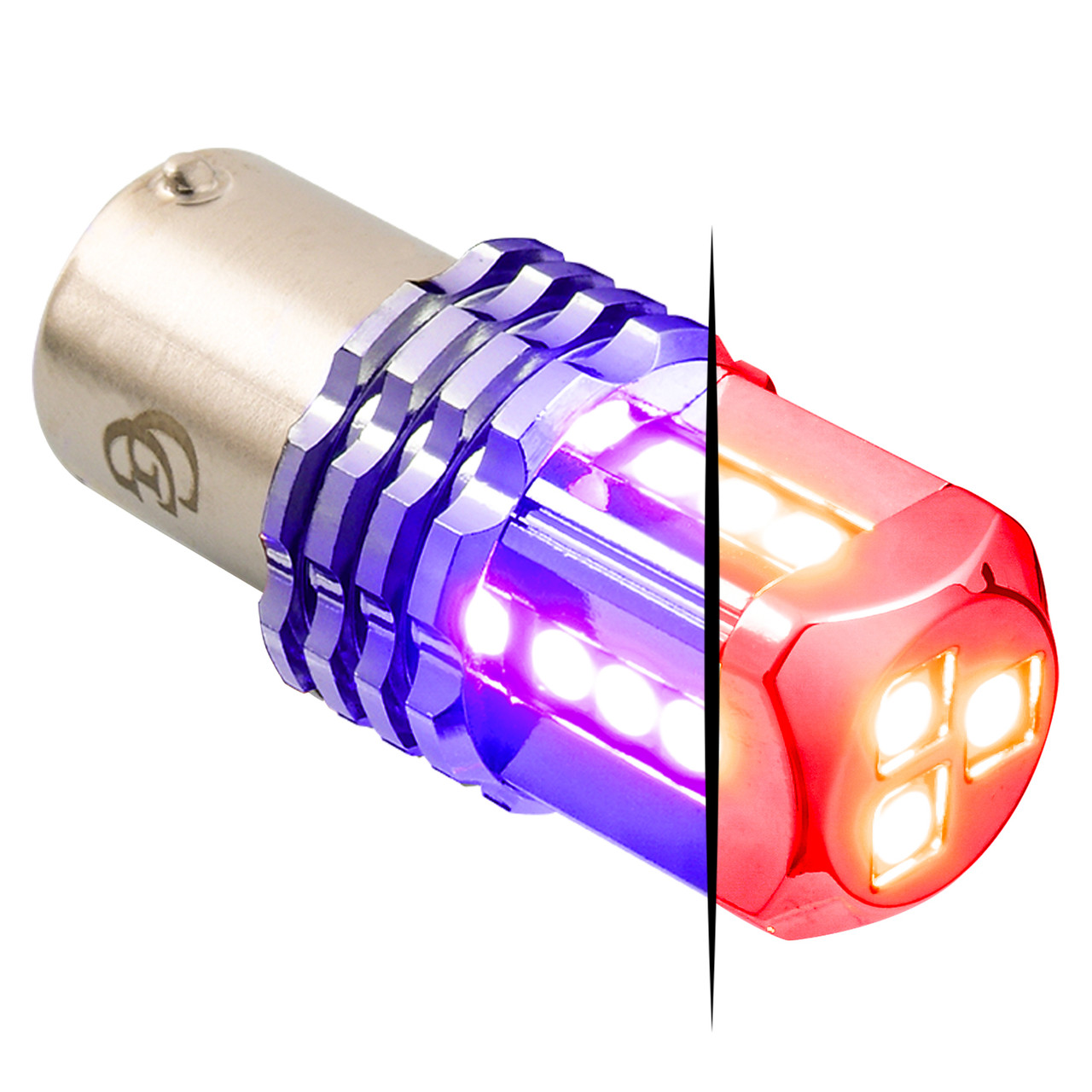 1157 Dual Color LED Bulb - Red Primary