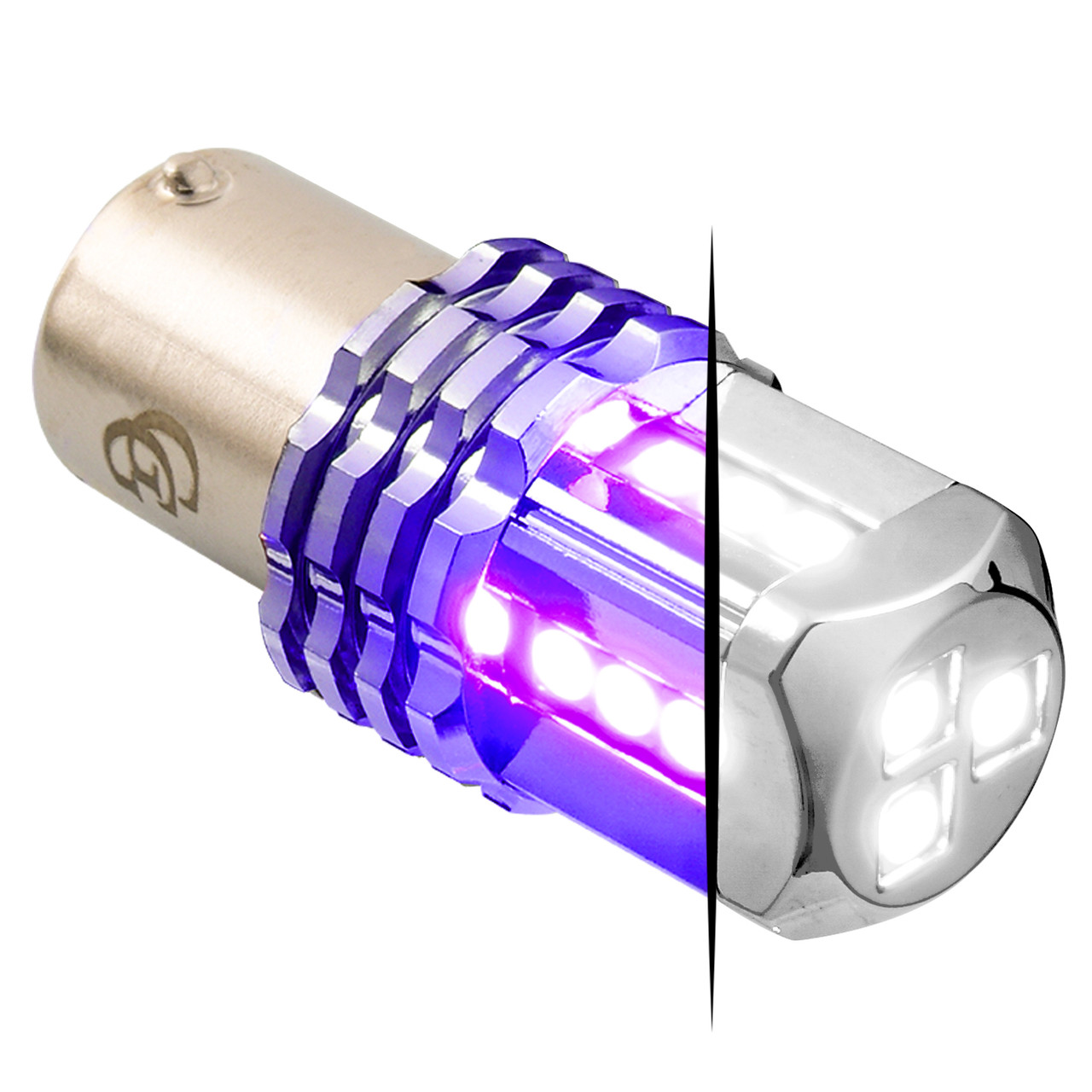 1157 Dual Color LED Bulb - White Primary