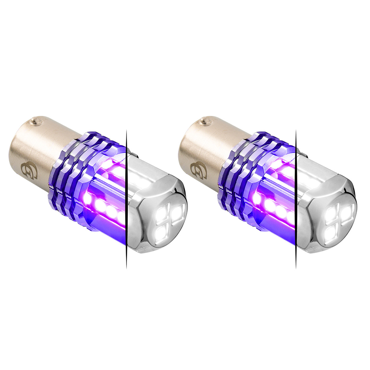 1157 Dual Color LED Bulb - White Primary