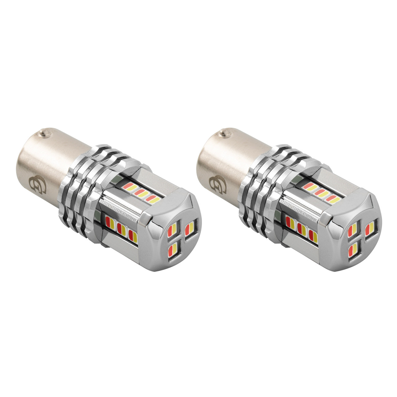 1157 Dual Color LED Bulb - Amber Primary - Thumbnail 3