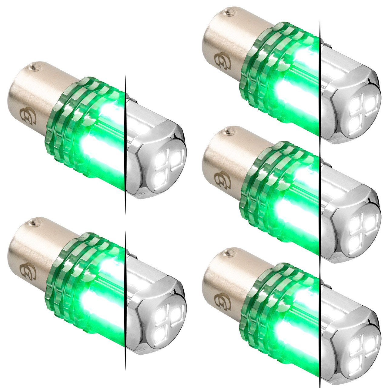 1157 Dual Color LED Bulb - White Primary