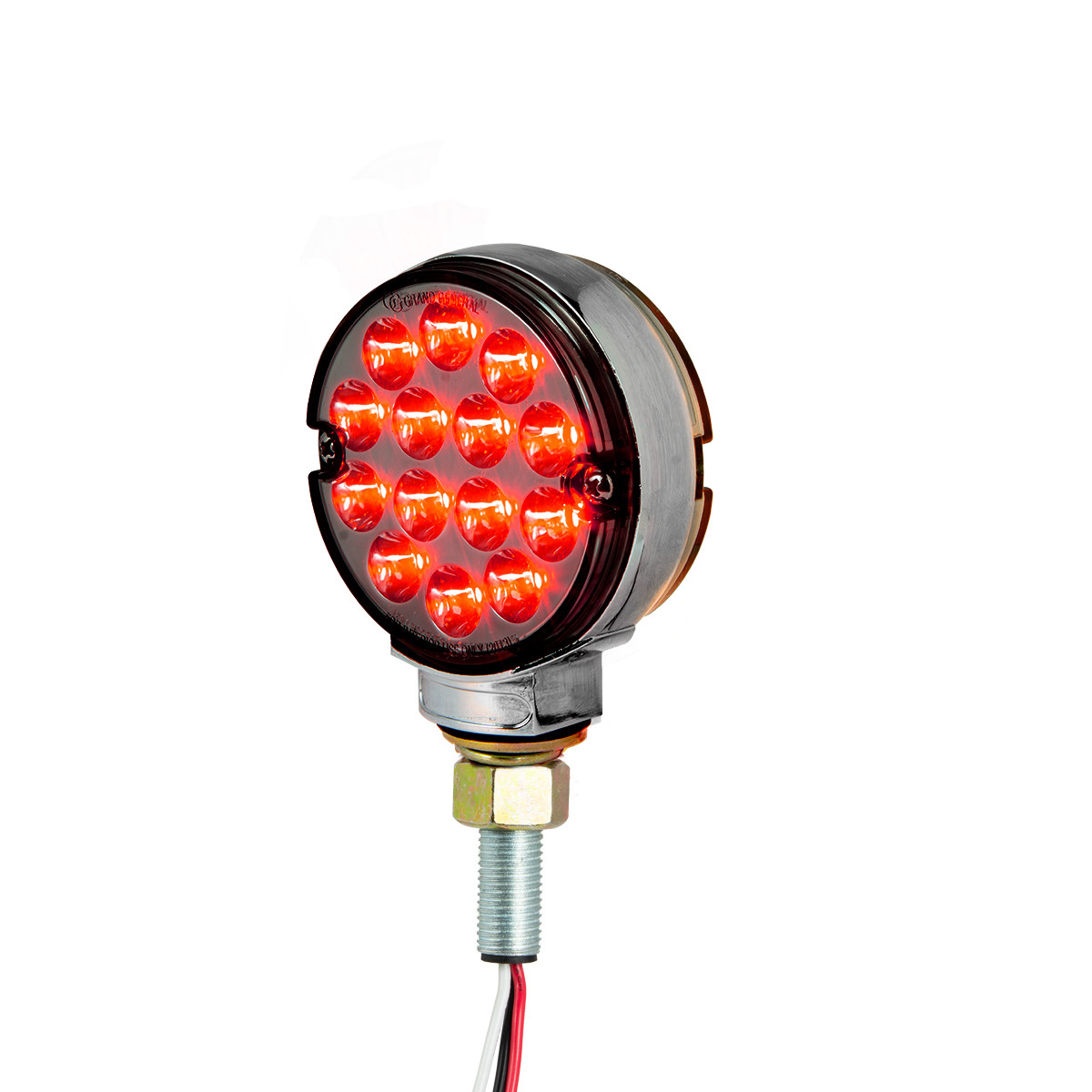 Pearl Series 3" Double Face High Power LED Pedestal Light in Smoke Lens - Thumbnail 2