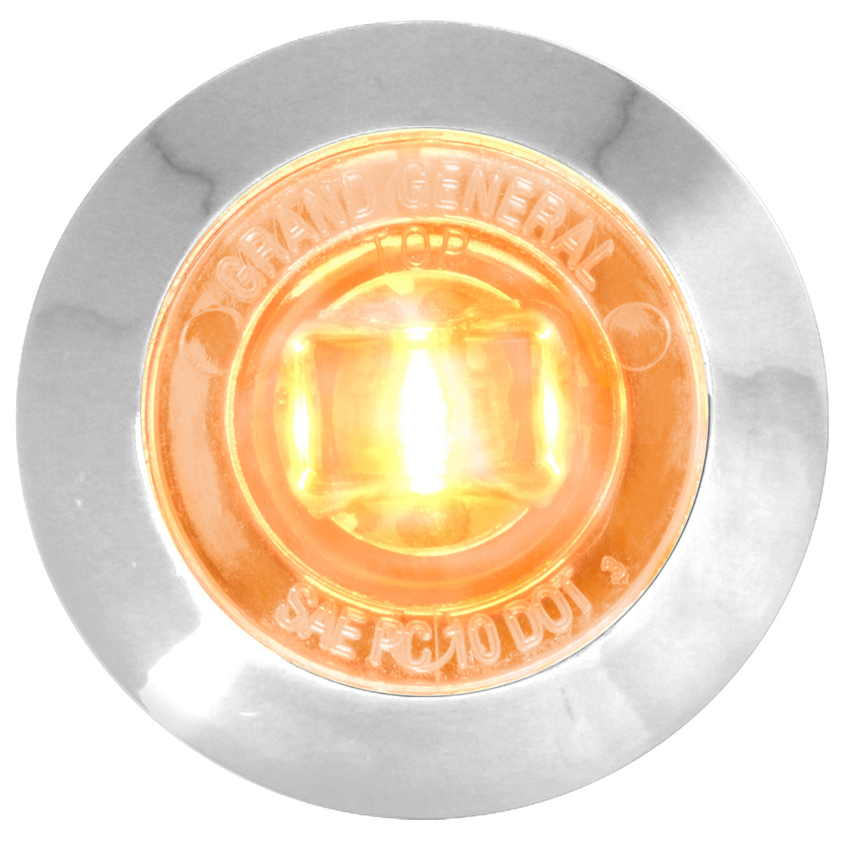 1" Mini Dual Function Push/Screw Wide Angle LED Light