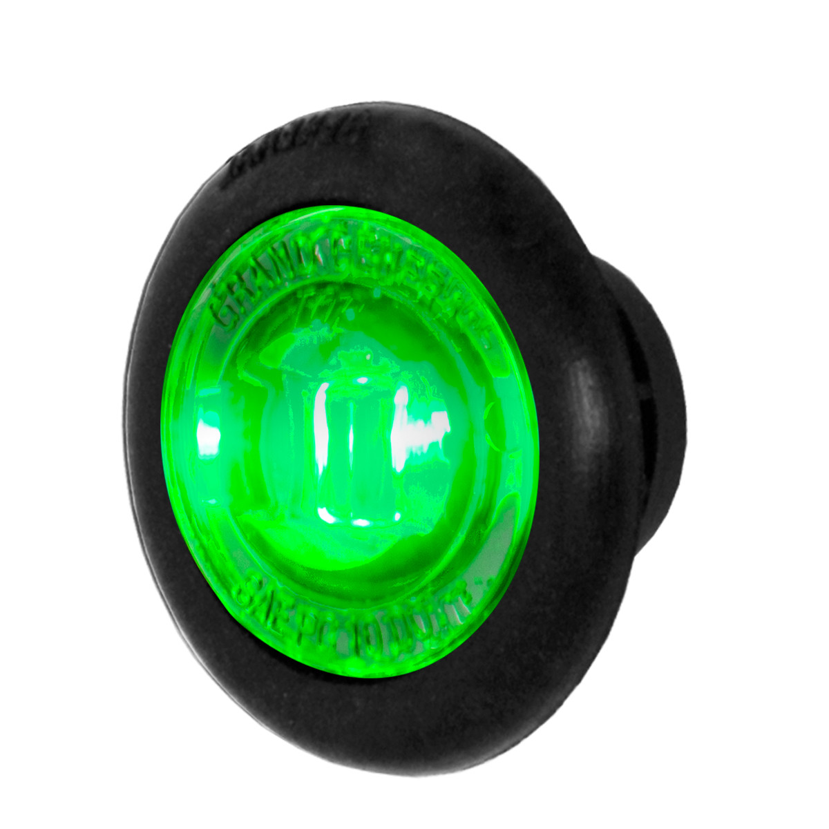 1" Mini Push/Screw Wide Angle LED Light in Smoke Lens - Thumbnail 2