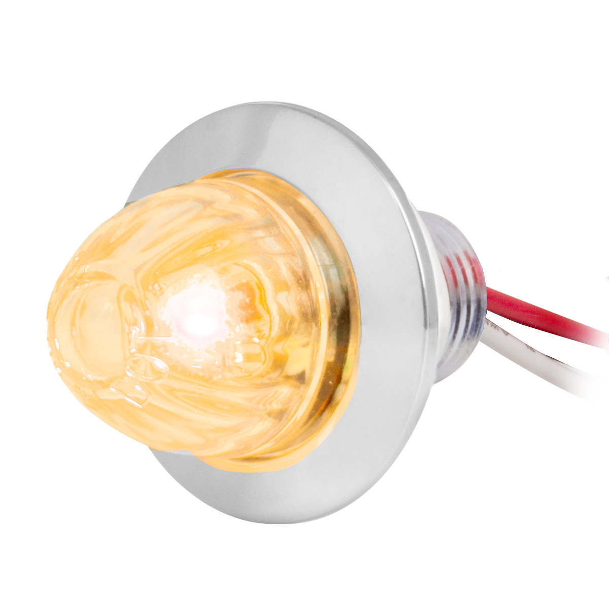 1" Mini Push/Screw Watermelon LED Light - Thumbnail 2