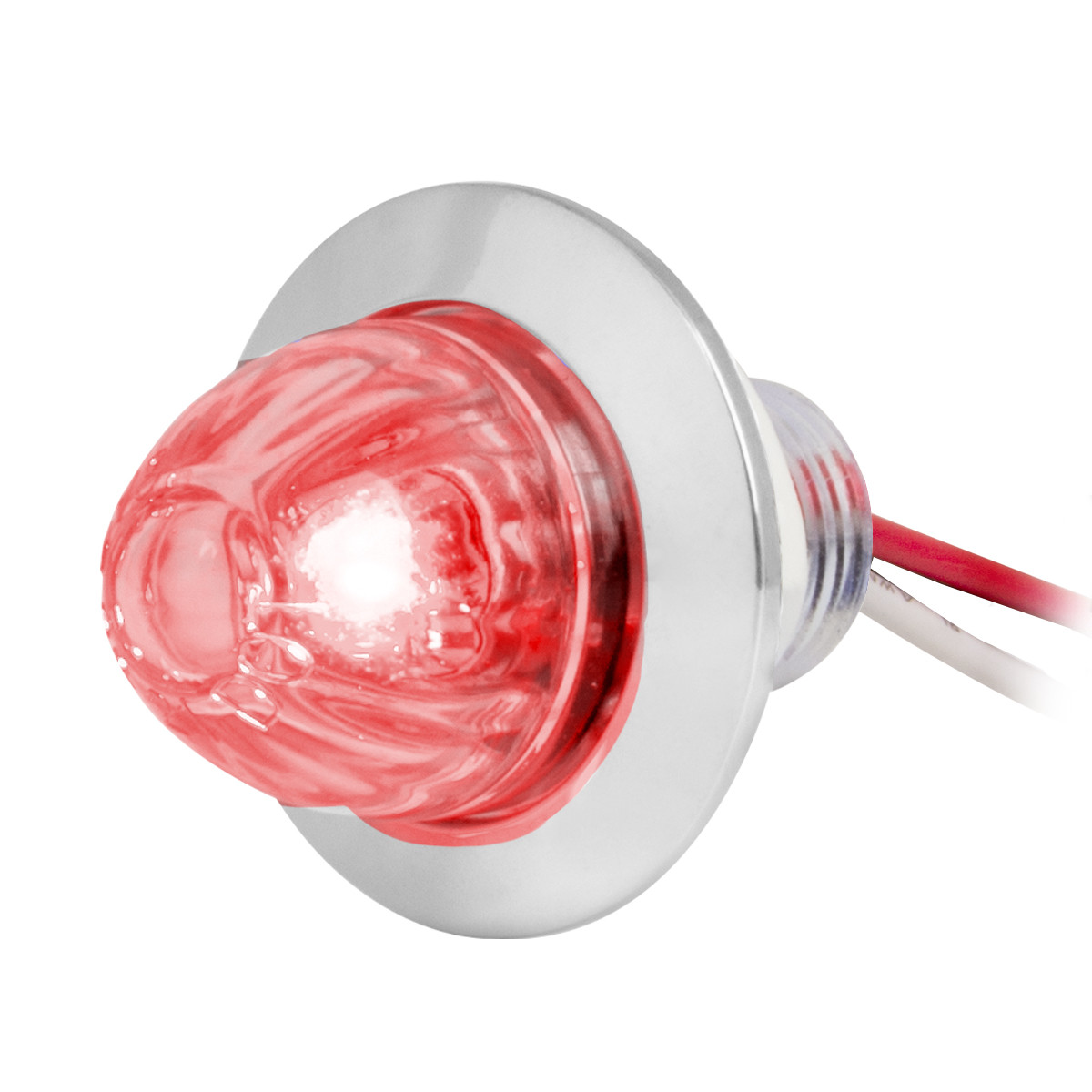 1" Mini Push/Screw Watermelon LED Light - Thumbnail 2