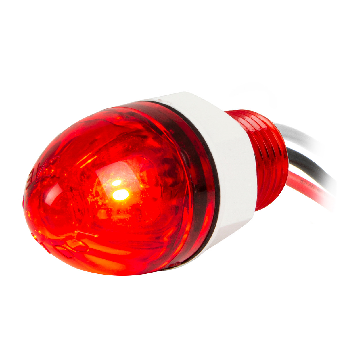 1" Mini Dual Function Push/Screw Watermelon LED Light