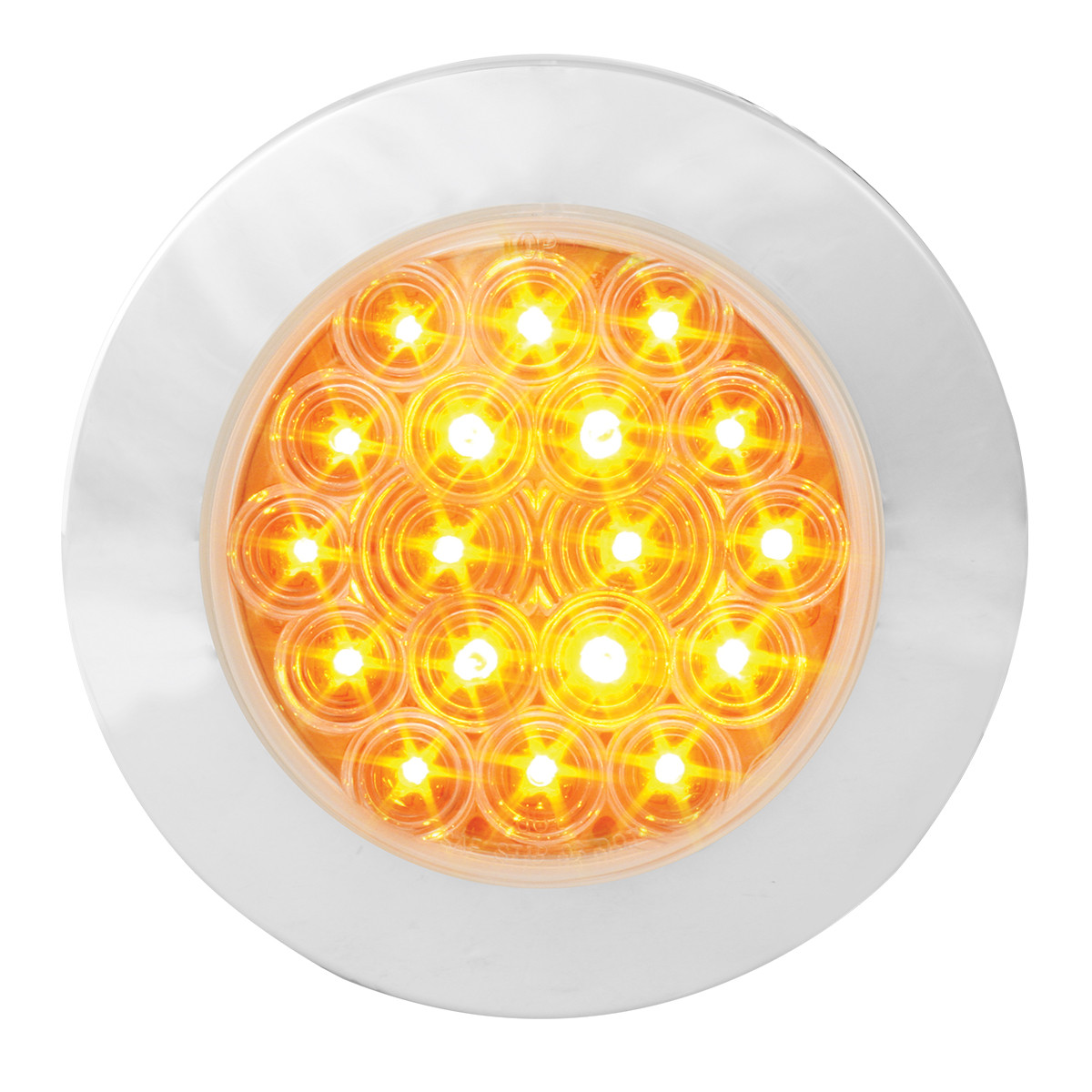 Fleet Series 4" Surface Mount LED Light w/ Twist-On Bezel & 3 Wires - Thumbnail 2