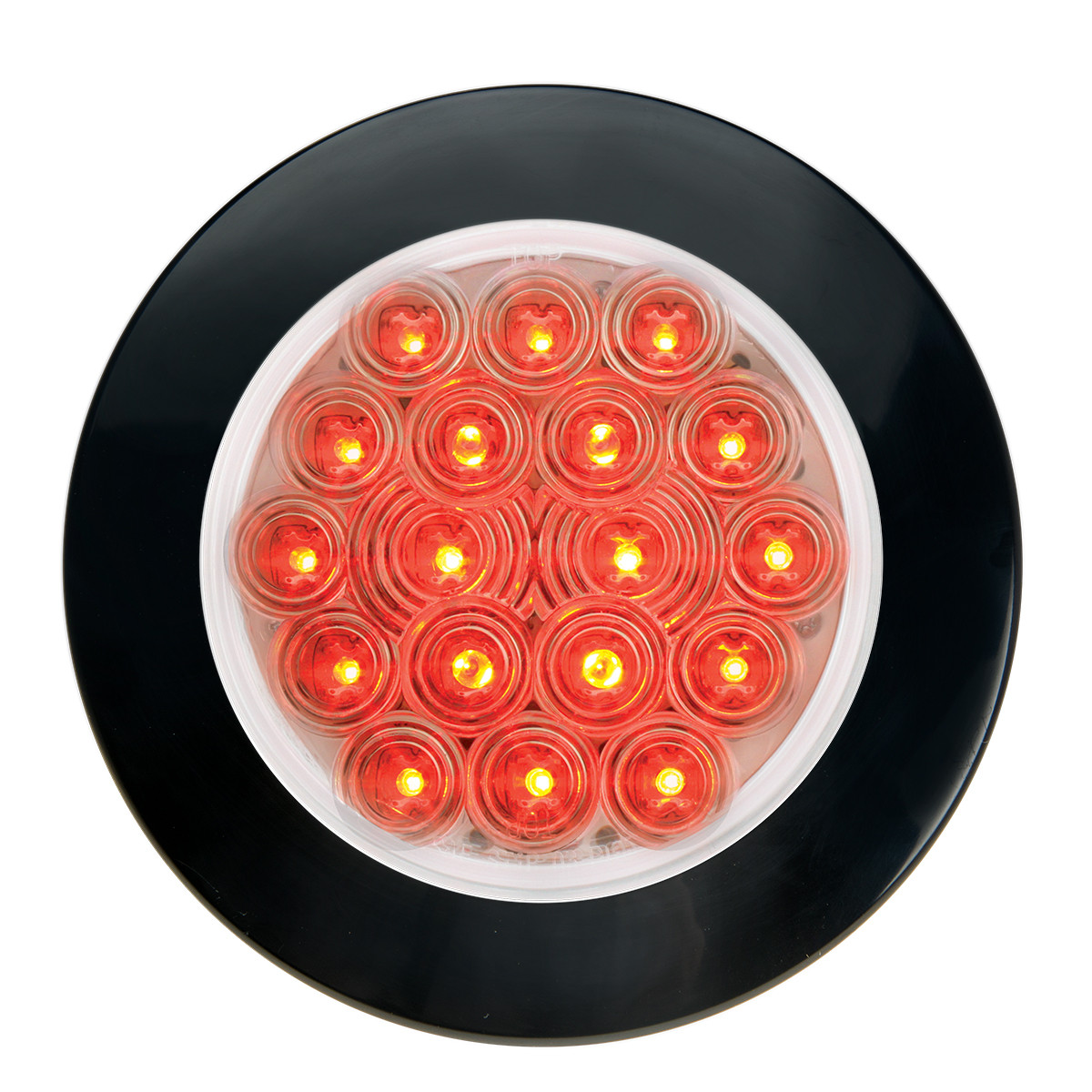 Fleet Series 4" Flange Mount LED Light w/ Twist-On Bezel & 3-Pin Plug