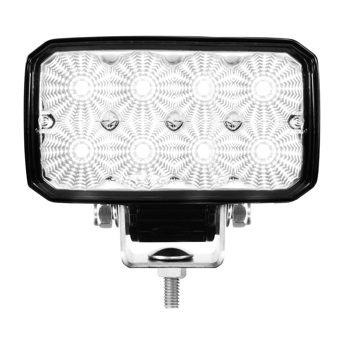 Rect High Power LED Flood and Work Lights - 1010 Lumens