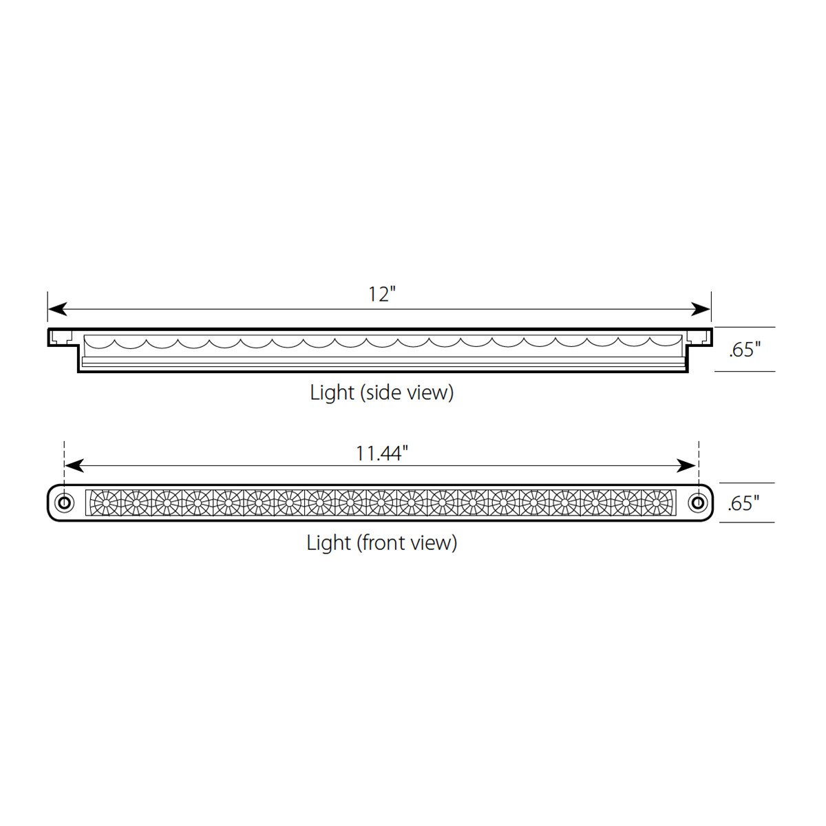 Spyder Series 12" Dual Function LED Light Bar - Thumbnail 2