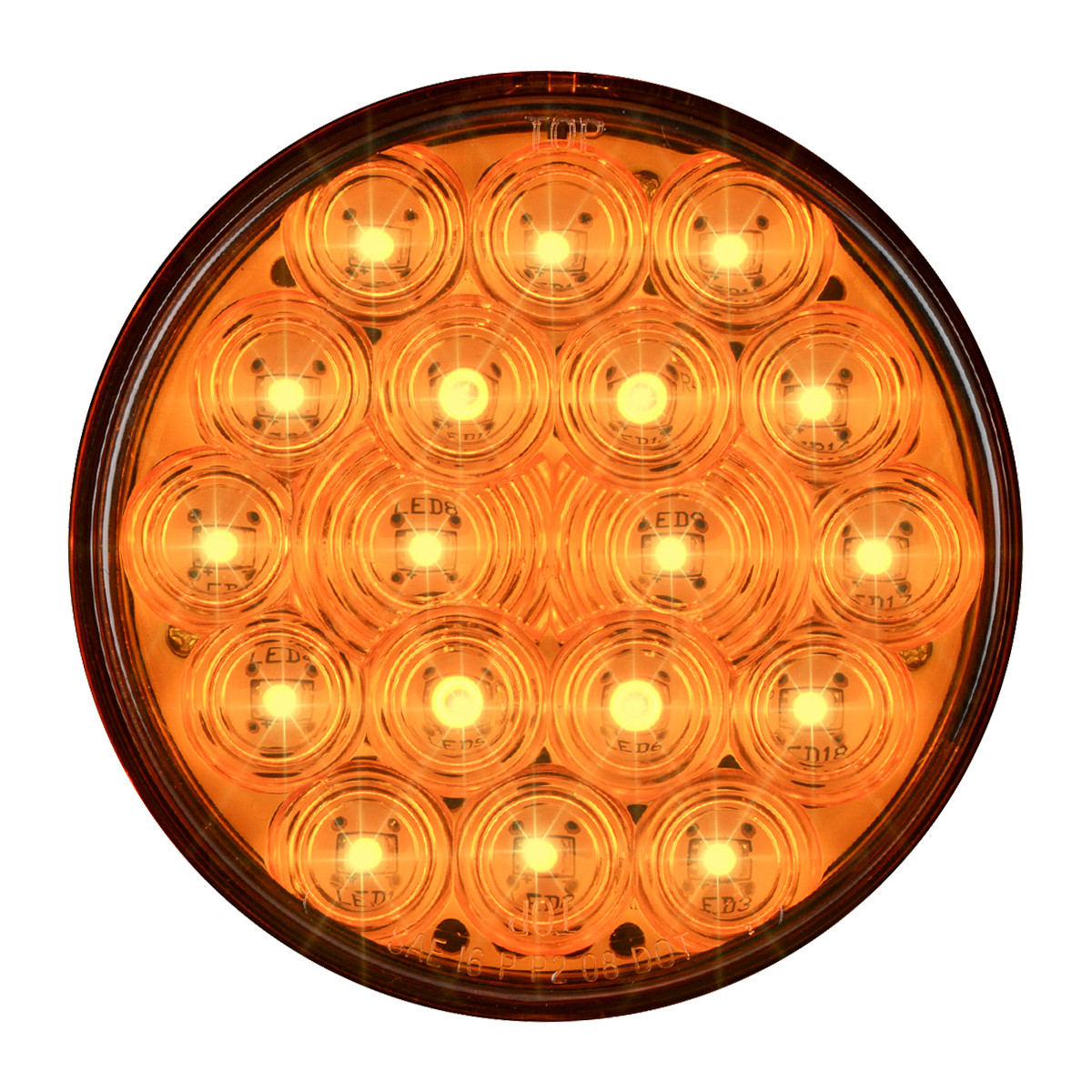 Fleet Series 4" LED Light with 3-Pin Weather Pack Plug