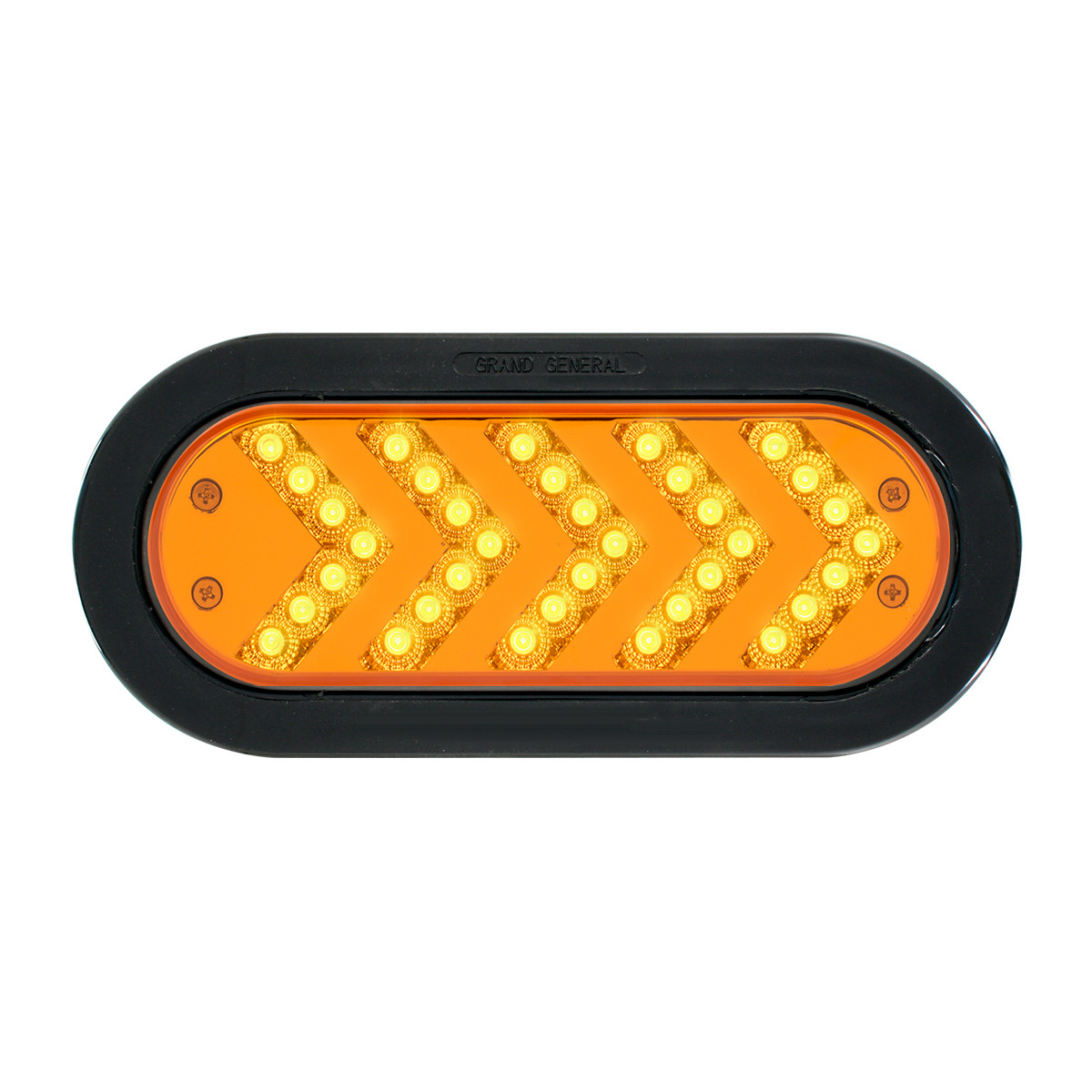 Spyder Series Oval Sequential Arrow Mid-Turn LED Light