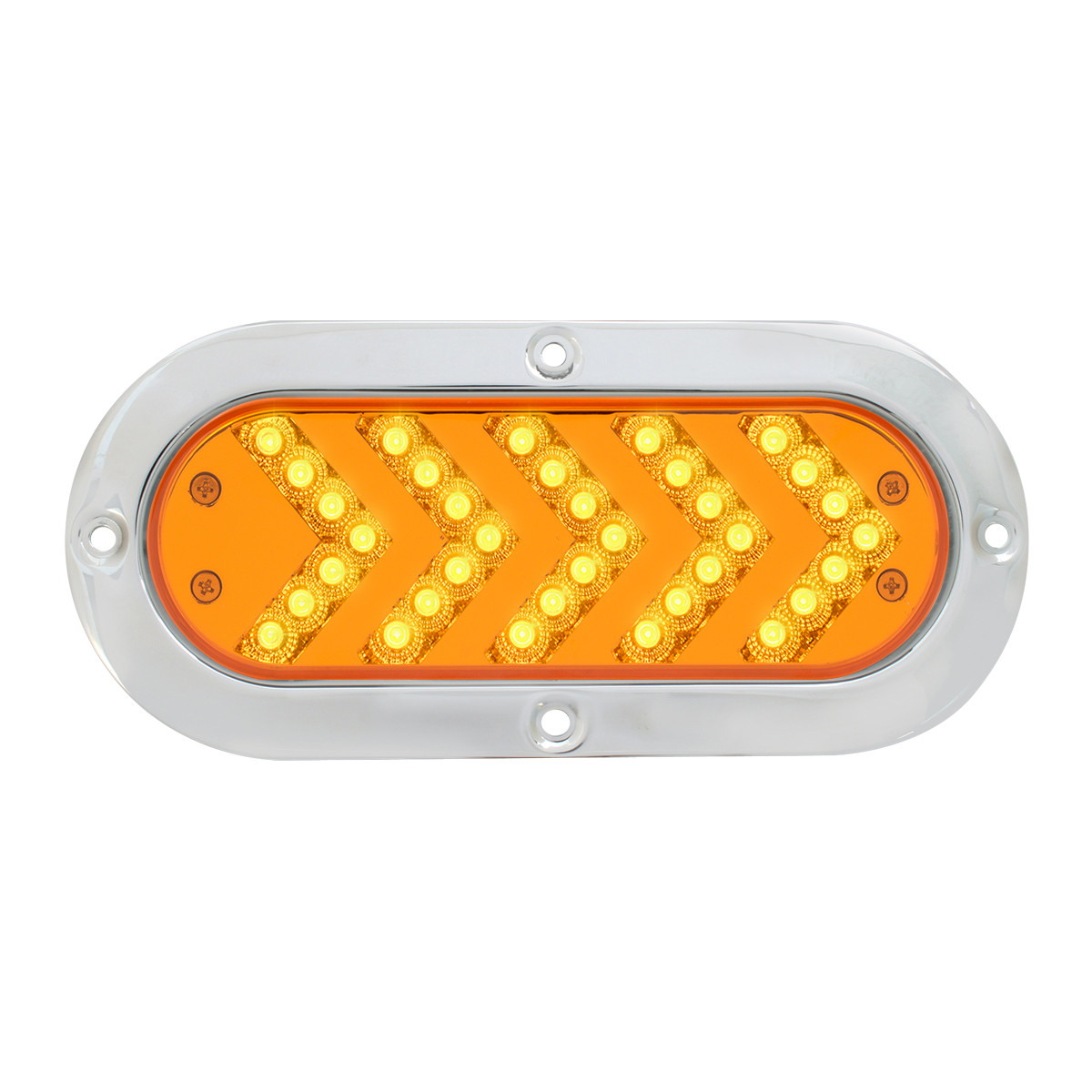 Spyder Series Oval Sequential Arrow Mid-Turn LED Light