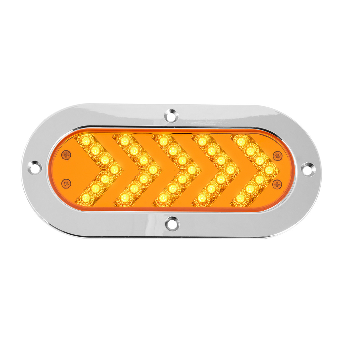 Spyder Series Oval Sequential Arrow Mid-Turn LED Light