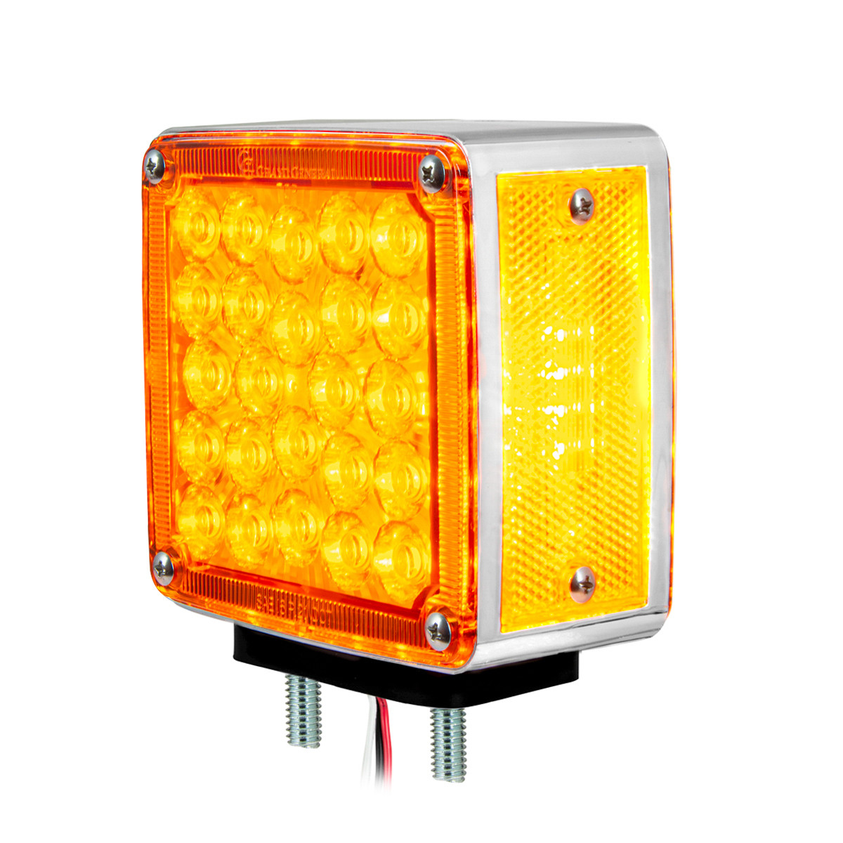 Pearl Series Square Double Face High Power LED Pedestal Light - Thumbnail 2