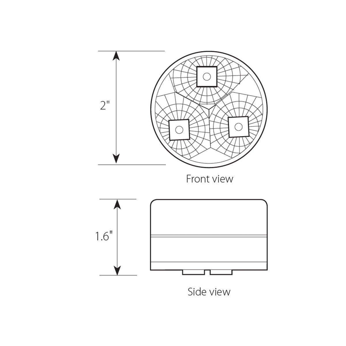 Spyder Series 2" LED Lights