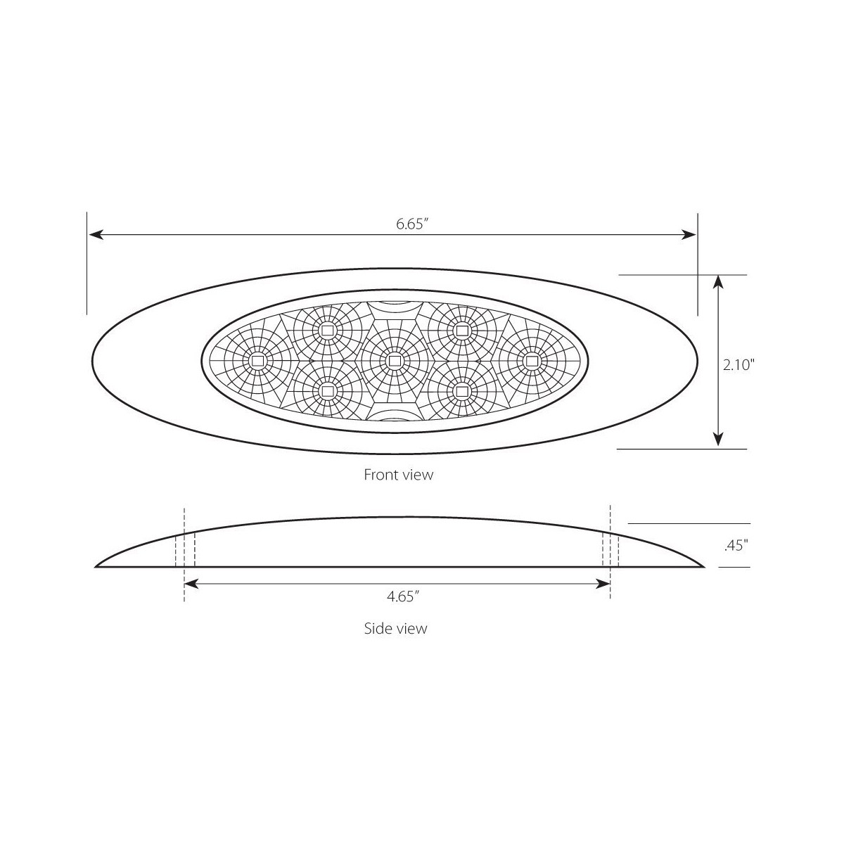 Spyder Series Ultra Thin Y2K LED Light