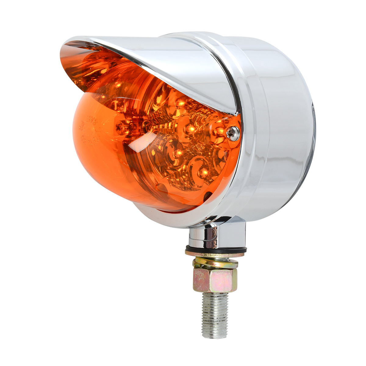 Spyder Series Single Face LED Light with Visor - Thumbnail 2
