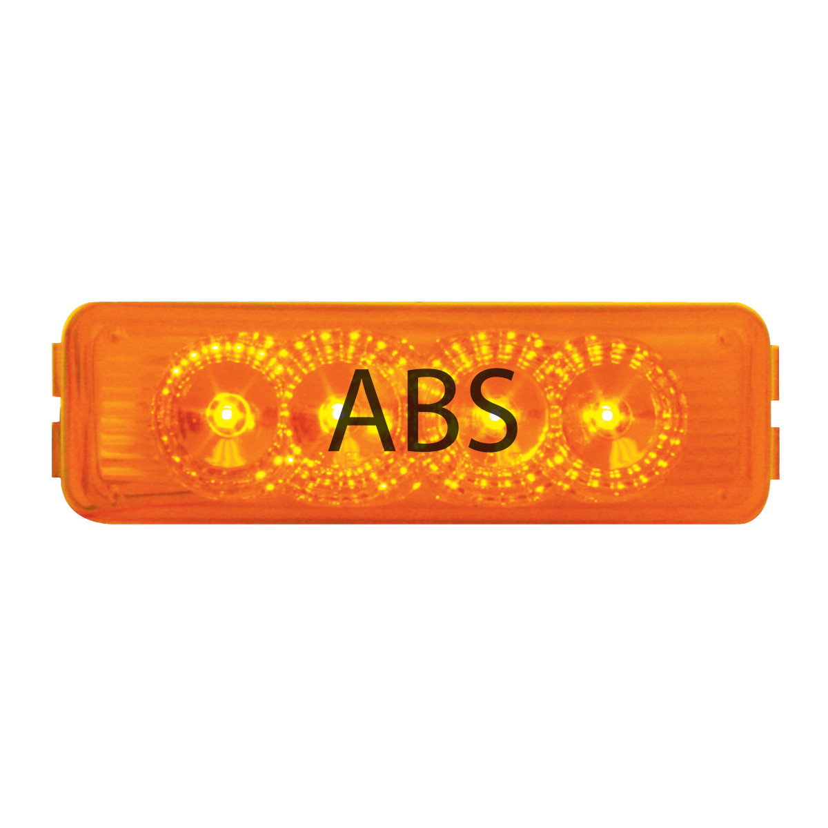 Amber ABS LED Light with "ABS" Logo - Thumbnail 2
