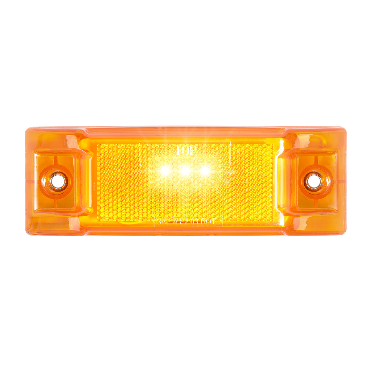 Rectangular LED with Reflector Lens - Thumbnail 2