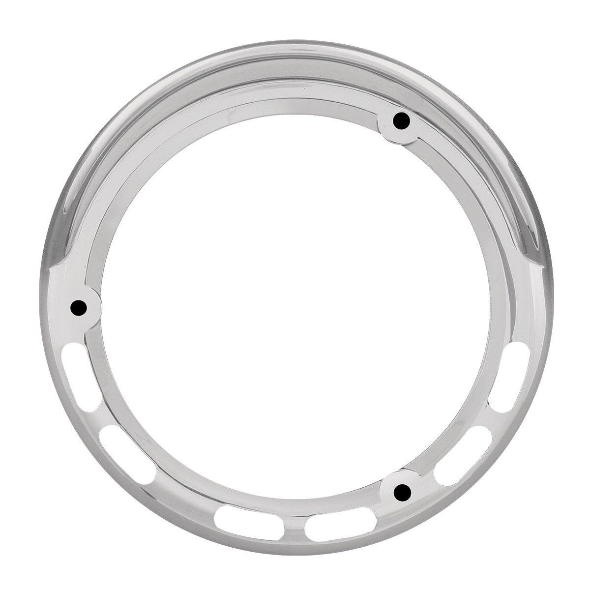 Bezel w/ Visor for 4" Round Pearl LED Pedestal Light