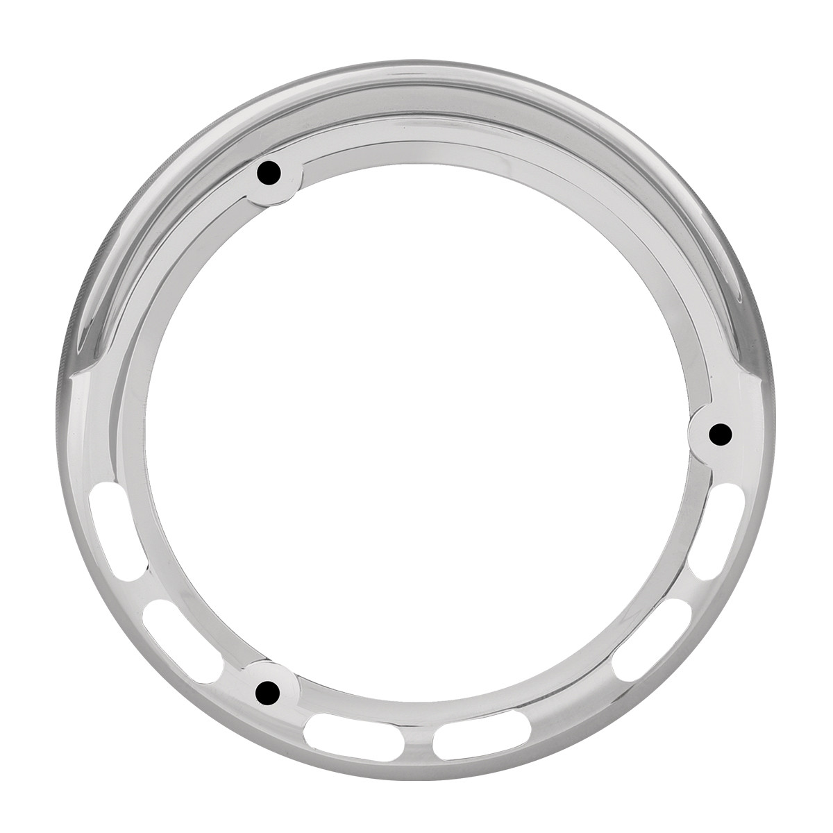 Bezel w/ Visor for 4" Round Pearl LED Pedestal Light